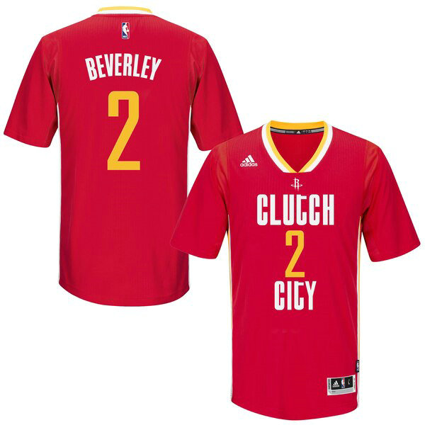 Maillot Houston Rockets Homme Patrick Beverley 2 adidas Rouge